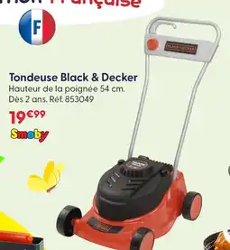La Grande Récré Smoby tondeuse black & decker offre
