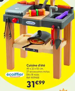 La Grande Récré Écoiffier cuisine d'été offre