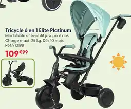 La Grande Récré Elite platinum tricycle 6 en 1 offre