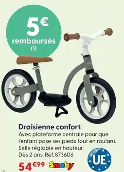 La Grande Récré Smoby draisienne confort offre