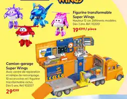 La Grande Récré Super wings figurine transformable offre