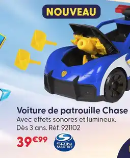 La Grande Récré Spin master voiture de patrouille chase offre