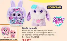 La Grande Récré Scruff a luvs boule de poils violet offre