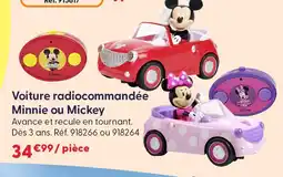 La Grande Récré Disney voiture radiocommandée mickey offre