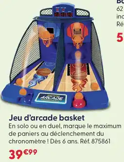 La Grande Récré Jeu d'arcade basket offre