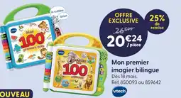 La Grande Récré Vtech mon premier imagier bilingue offre