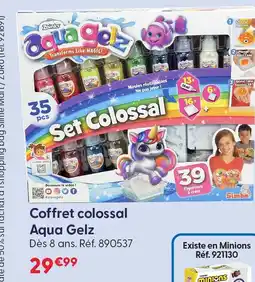 La Grande Récré Coffret colossal aqua gelz offre