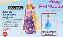 La Grande Récré Mattel raiponce aux cheveux magiques offre