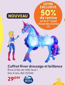 La Grande Récré Spin master coffret river dressage et brillance offre