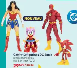 La Grande Récré Sonic coffret 2 figurines dc offre