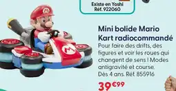 La Grande Récré Mario kart mini bolide radiocommandé offre