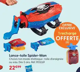 La Grande Récré Hasbro lance-toile spider-man offre