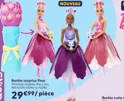 La Grande Récré Barbie surprise fleur offre