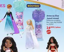 La Grande Récré Mattel anna ou elsa jewel reveal offre