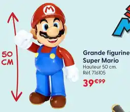 La Grande Récré Grande figurine super mario offre