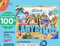 La Grande Récré Ravensburger labyrinthe stitch offre