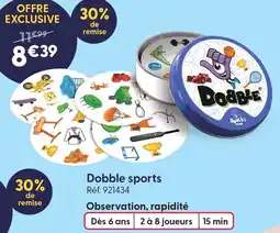 La Grande Récré Dobble sports offre