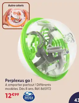 La Grande Récré Spin master perplexus go vert offre