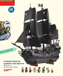 La Grande Récré Lego le bateau pirate du capitaine jack sparrow offre