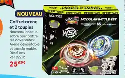 La Grande Récré Infinity nado coffret arène et 2 toupies offre