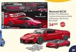 La Grande Récré Mattel maserati mc20 offre