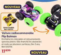 La Grande Récré Batman voiture radiocommandée flip offre