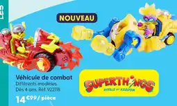La Grande Récré Superthings véhicule de combat offre