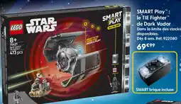 La Grande Récré Lego star wars smart play tie fighter de dark vador offre