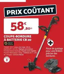 Bricomarché Coupe-bordure à batterie cb 20 offre