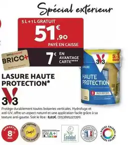Bricomarché Facile - lasure haute protection offre