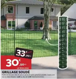Bricomarché Maille - grillage soude offre