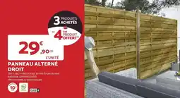 Bricomarché Dim - panneau alterné offre