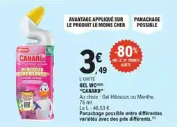 E.Leclerc Canard - gel wc offre