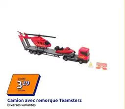 Action Camion avec remorque Teamsterz offre