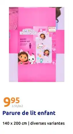 Action Parure de lit enfant offre