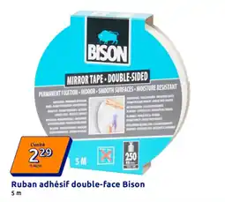 Action BISON Ruban adhésif double-face offre