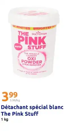 Action THE PINK STUFF Détachant spécial blanc offre