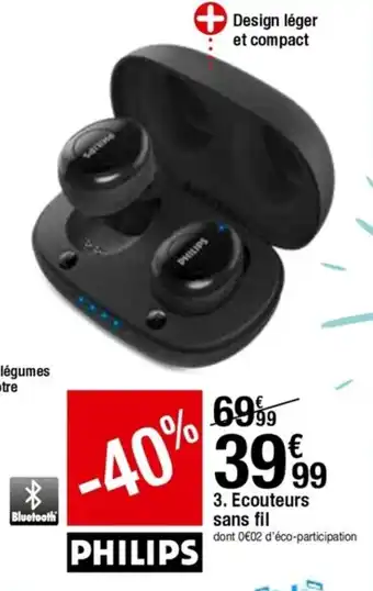 BUT Ecouteurs sans fil offre