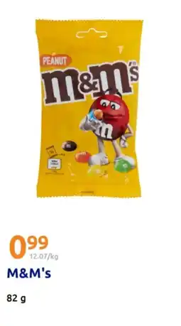 Action M&M's offre