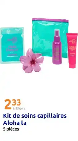 Action Kit de soins capillaires Aloha la offre