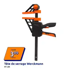 Action WERCKMANN Tête de serrage offre