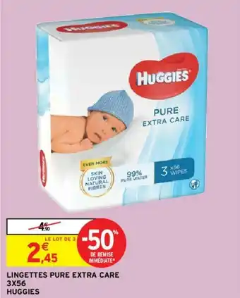 Intermarché Lingettes pure extra care offre
