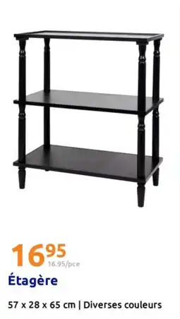 Action Étagère offre