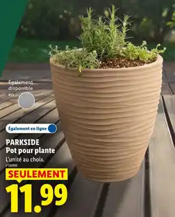 Lidl PARKSIDE Pot pour plante offre