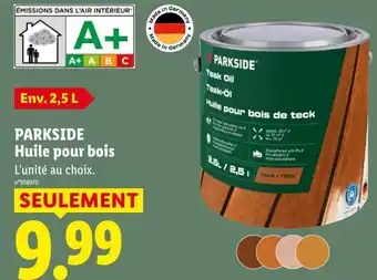 PARKSIDE Huile pour bois