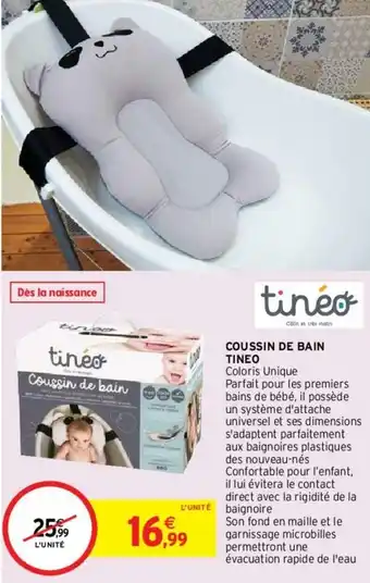 Intermarché Coussin de bain tineo offre