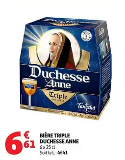 Auchan Bière triple duchesse anne offre