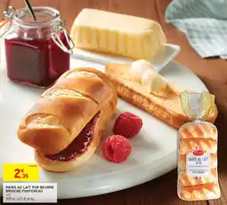 Intermarché Pains au lait pur beurre brioche fonteneau offre