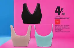 E.Leclerc Tissaia brassière sans couture offre