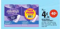 E.Leclerc Always discreet long plus offre